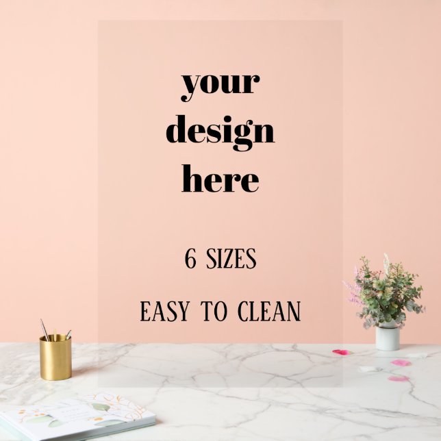 Personalisieren oder Anpassen Acrylschild (Hochzeit)