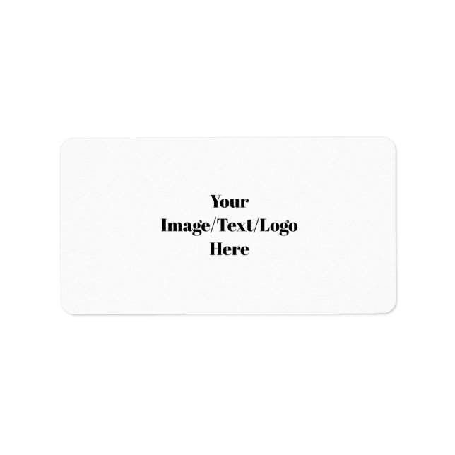 Personalisieren oder Anpassen Adressaufkleber (Vorne)