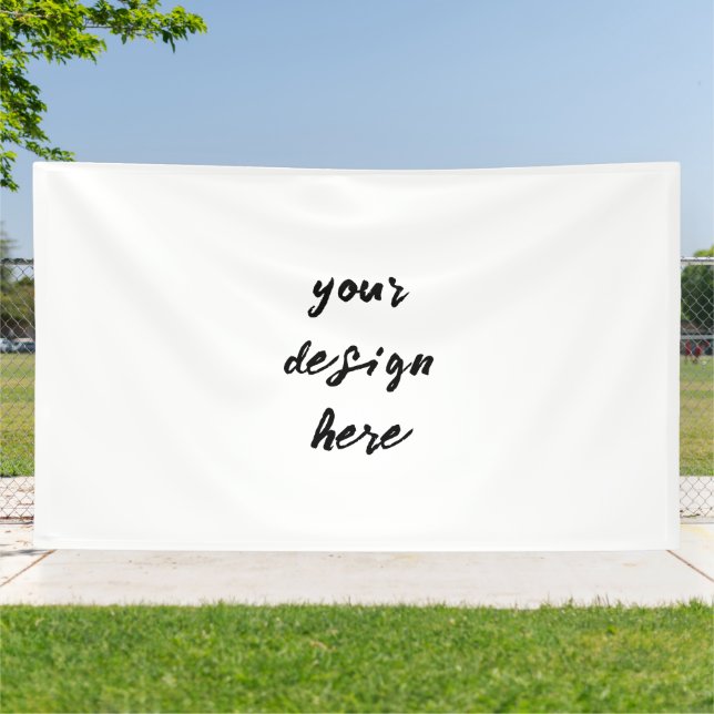 Personalisieren oder Anpassen Banner (Außenbereich)