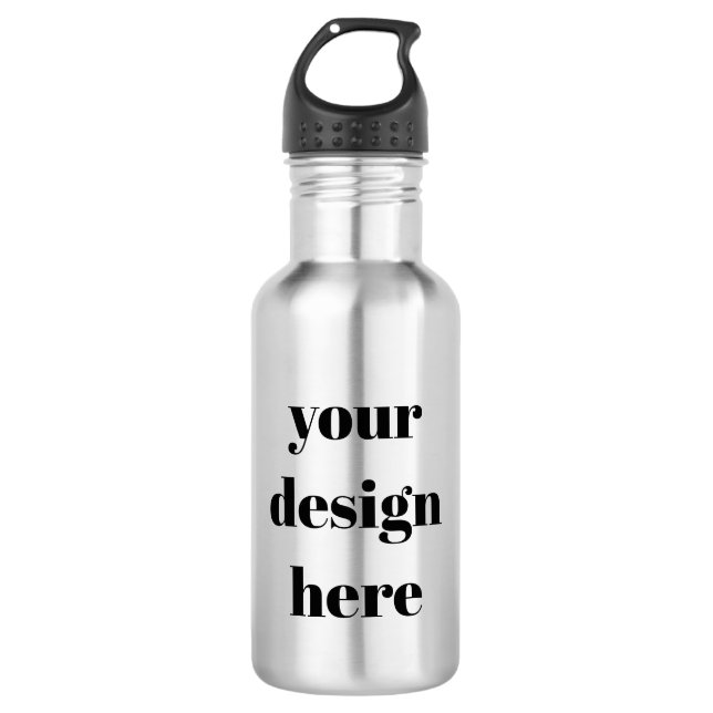 Personalisieren oder Anpassen Edelstahlflasche (Vorderseite)