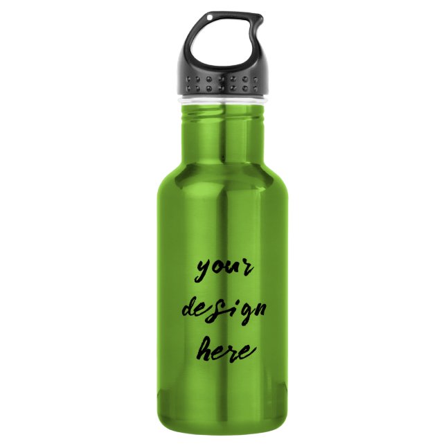 Personalisieren oder Anpassen Edelstahlflasche (Vorderseite)