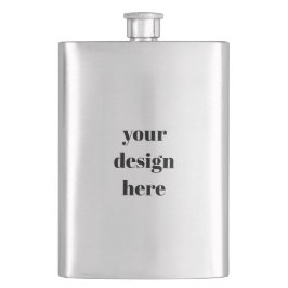 Personalisieren oder Anpassen Flachmann