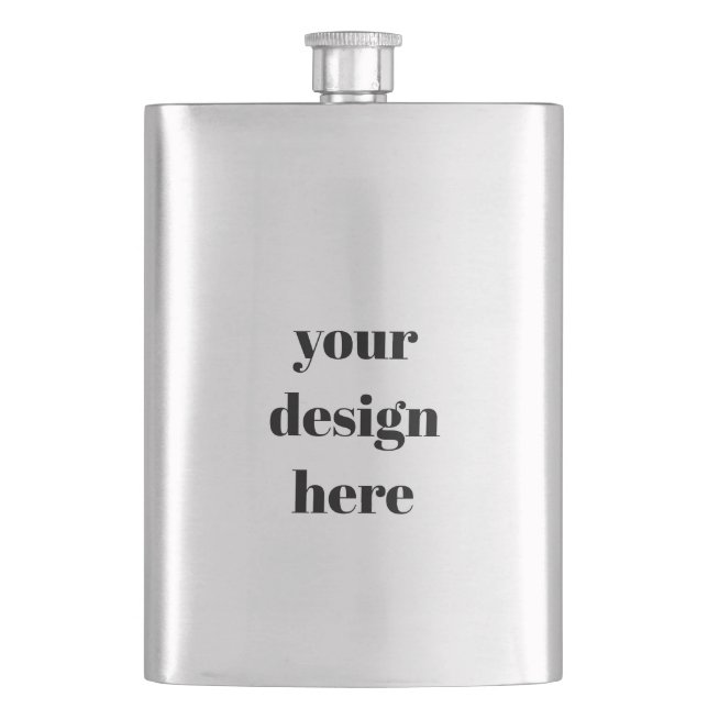 Personalisieren oder Anpassen Flachmann (Vorderseite)