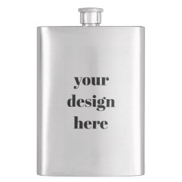 Personalisieren oder Anpassen Flachmann