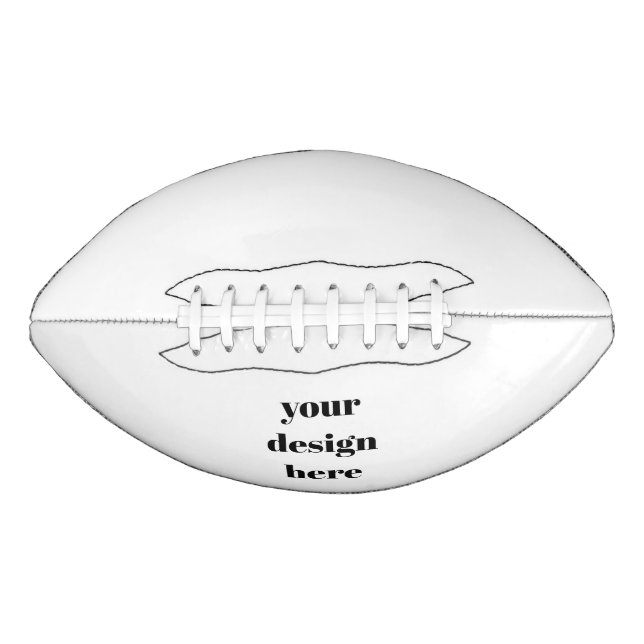 Personalisieren oder Anpassen Football (Vorderseite)