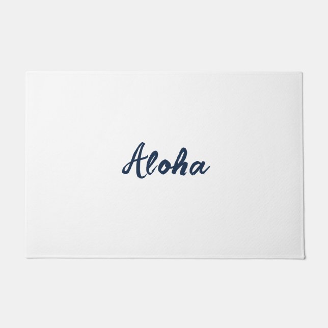 Personalisieren oder Anpassen Fußmatte (Vorderseite)