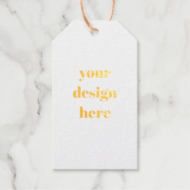 Personalisieren oder Anpassen Geschenkanhänger (Vorderseite)