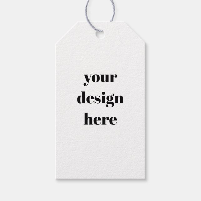 Personalisieren oder Anpassen Geschenkanhänger (Vorderseite)