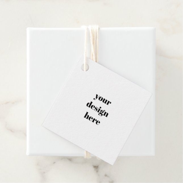 Personalisieren oder Anpassen Geschenkanhänger (Beispiel)