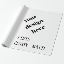 Personalisieren oder Anpassen Geschenkpapier