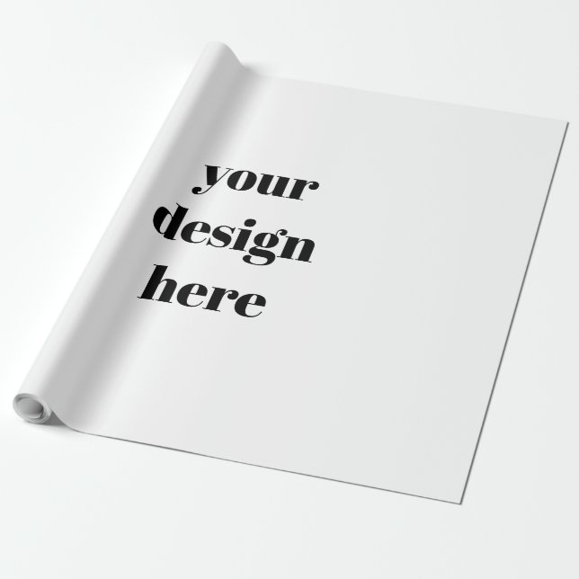 Personalisieren oder Anpassen Geschenkpapier (Ungerollt)