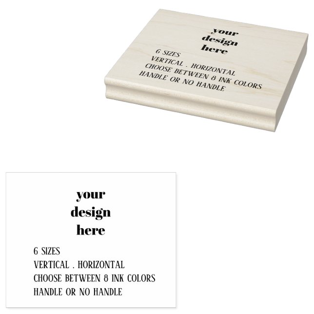 Personalisieren oder Anpassen Gummistempel (Stempel)