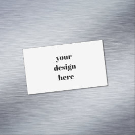 Personalisieren oder Anpassen Magnetische Visitenkarte