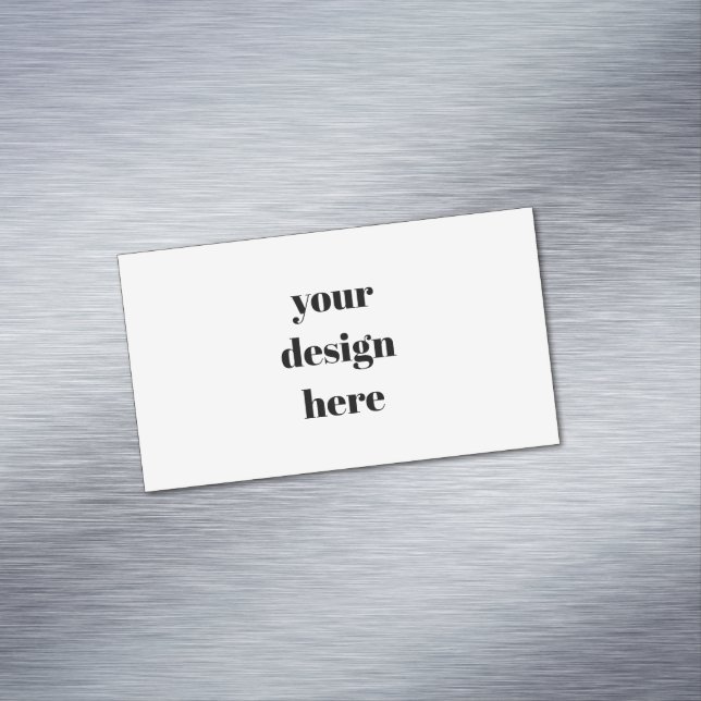 Personalisieren oder Anpassen Magnetische Visitenkarte (Beispiel)