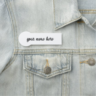 Personalisieren oder Anpassen Namensschild