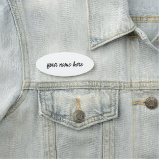 Personalisieren oder Anpassen Namensschild