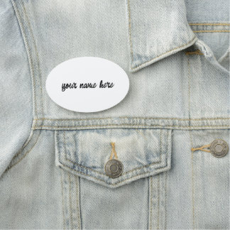 Personalisieren oder Anpassen Namensschild