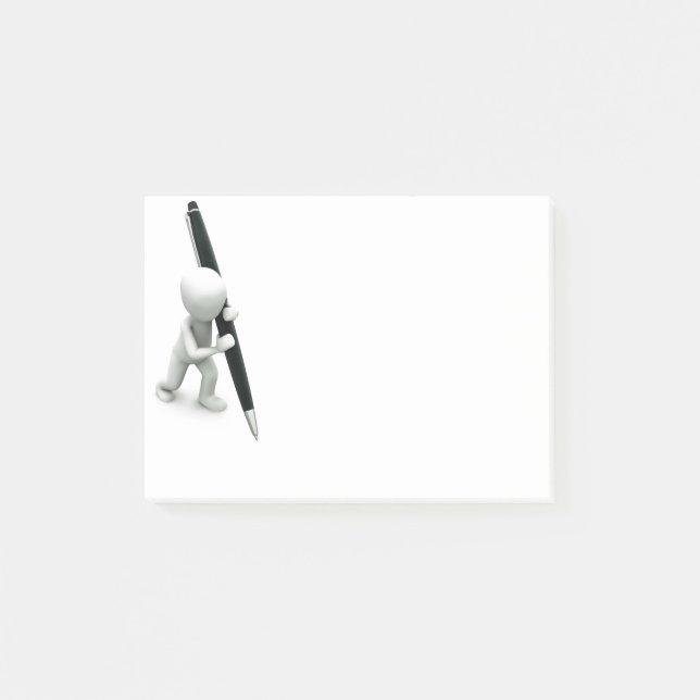 Personalisieren oder Anpassen Post-it Klebezettel (Vorderseite)