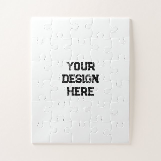 Personalisieren oder Anpassen Puzzle (Vertikal)