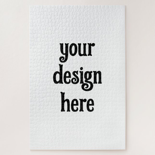 Personalisieren oder Anpassen Puzzle (Vertikal)