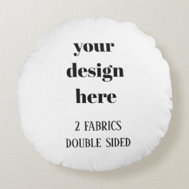 Personalisieren oder Anpassen Rundes Kissen