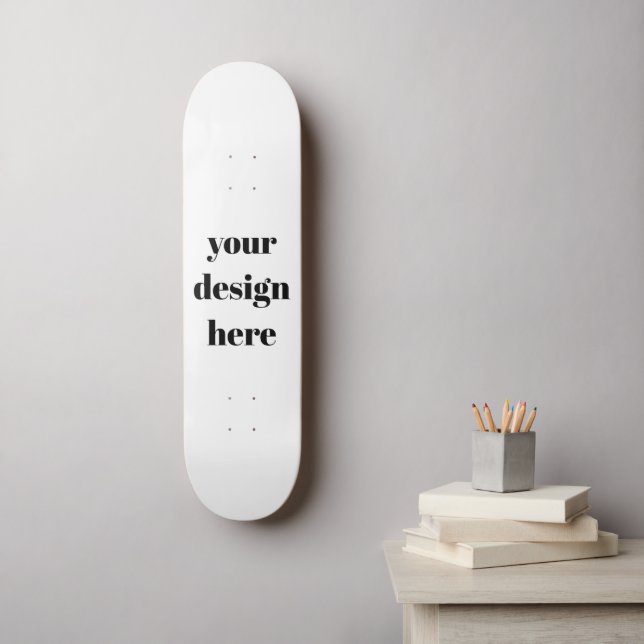 Personalisieren oder Anpassen Skateboard (Wandkunst)