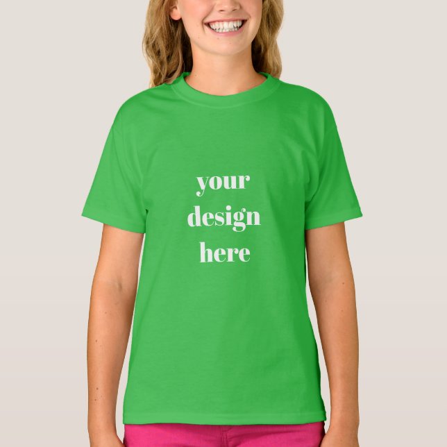 Personalisieren oder Anpassen T-Shirt (Vorderseite)