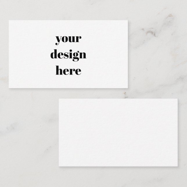 Personalisieren oder Anpassen Telefonnummerkarte (Vorne/Hinten)