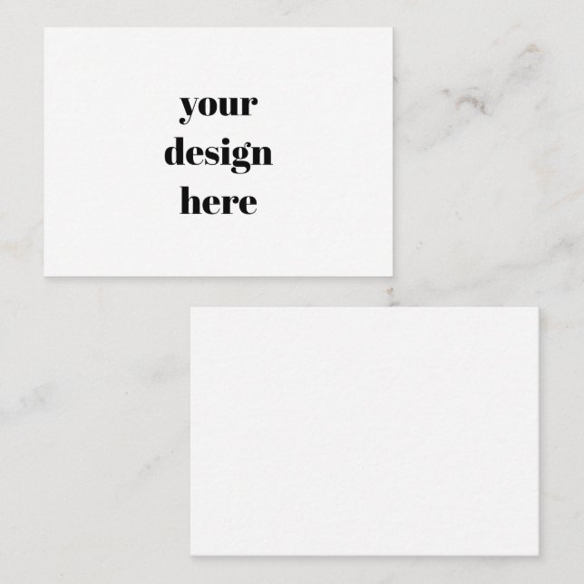 Personalisieren oder Anpassen Telefonnummerkarte (Vorne/Hinten)