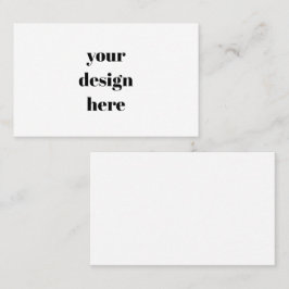 Personalisieren oder Anpassen Visitenkarte