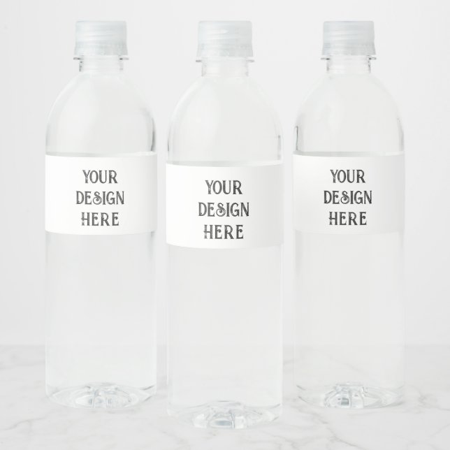 Personalisieren oder Anpassen  Wasserflaschenetikett (Flaschen)