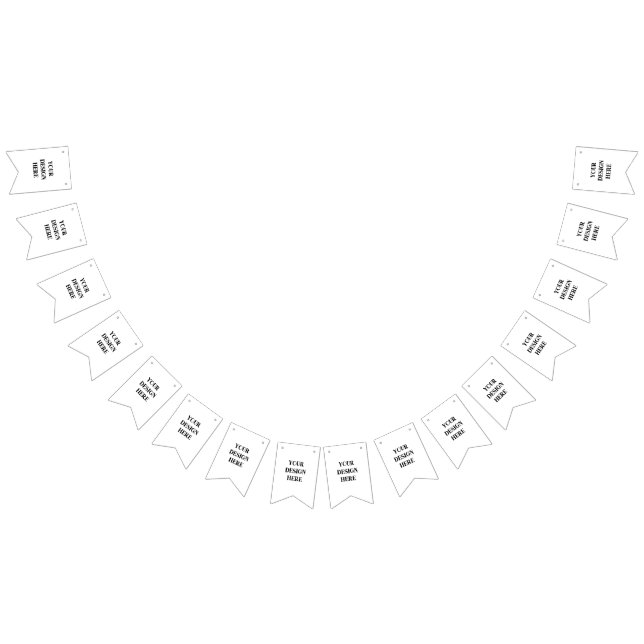 Personalisieren oder Anpassen  Wimpelkette (Alle)
