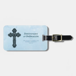 Personalisieren, Ordination Priester zum Jahrestag Gepäckanhänger