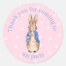 Personalisieren Peter das Kaninchen Baby Dusche Da