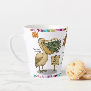 Personalisieren: Pierres Pelikans brillanter Schna Milchtasse
