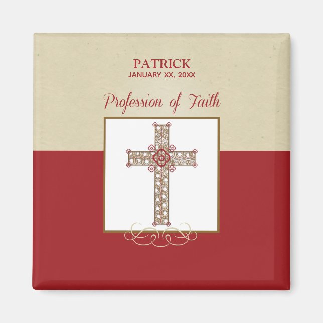 Personalisieren, RCIA-Segnungen zum Beruf des Glau Magnet (Vorne)