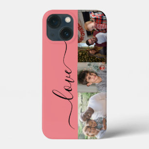 Personalisieren Sie 3 Fotos und Text  Case-Mate iPhone Hülle