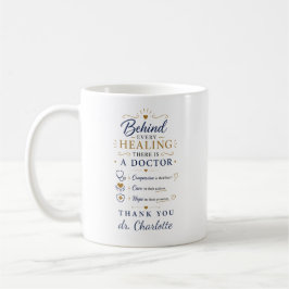 Personalisieren Sie Arzt Danke Arzt Kaffeetasse