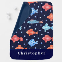 Personalisieren Sie Baby Boy Bubbles und farbenfro