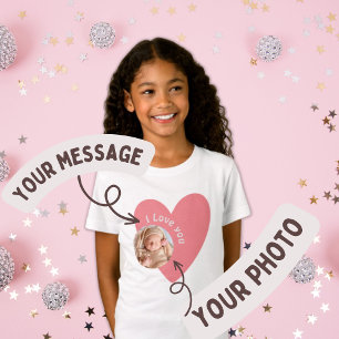 Personalisieren Sie Babygeschenke mit Foto und Nac T-Shirt
