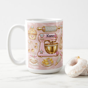 Personalisieren Sie Baker Bling Kaffeetasse