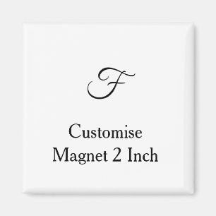 personalisieren Sie benutzerdefinierte einfache 2 Magnet