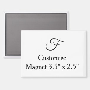 personalisieren Sie benutzerdefiniertes einfaches Magnet