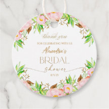 Personalisieren Sie Brautparty Blume Vielen Dank