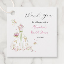 Personalisieren Sie Brautparty Dress Vielen Dank