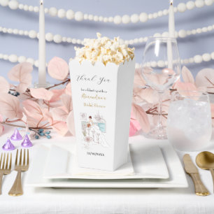 Personalisieren Sie Brautparty Dress Vielen Dank Geschenkschachtel
