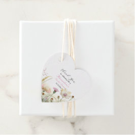 Personalisieren Sie Brautparty Wild Blume Vielen D Geschenkanhänger