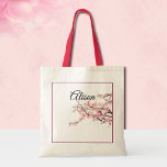 Personalisieren Sie Bridesmaid Geschenk Cherry Blo Tragetasche<br><div class="desc">Kirsche Blüten Hochzeitskollektion. Wenn Sie eine Ergänzung dieser Sammlung wünschen,  senden Sie mir bitte eine E-Mail an janlammgo@gmail.com</div>