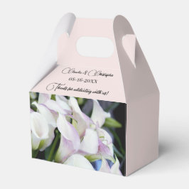 Personalisieren Sie Calla Lily Foliage Petal Pink  Geschenkschachtel