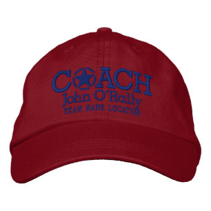 Personalisieren Sie Coach Star Cap Ihren Namen Ihr Bestickte Kappe